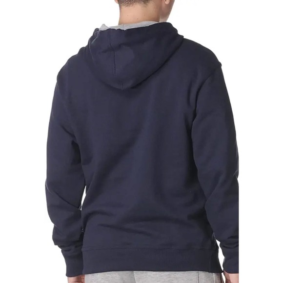 "Champion Powerblend Pullover Hoodie, Blue, Men's MSS40" - Picture 3 of 4